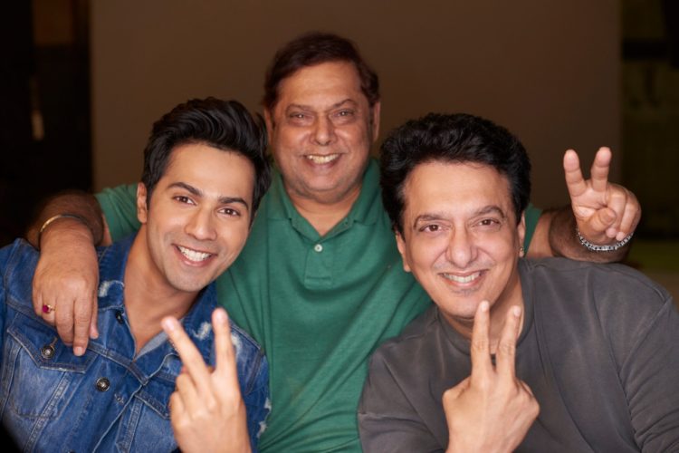 Judwaa 2- Sajid Nadiadwala with David Dhawan and Varun Dhawan